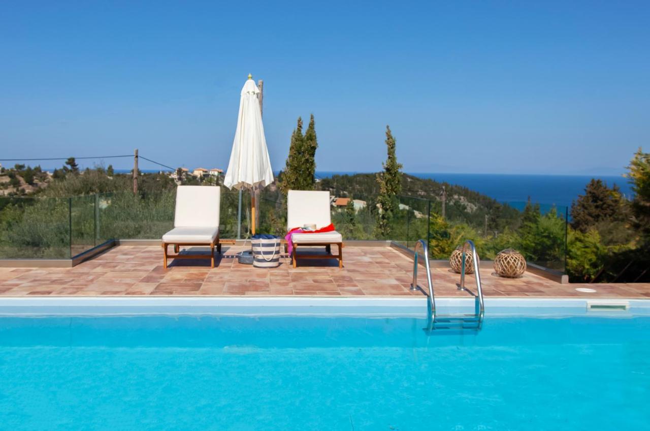 Villa Casa Azul With Private Pool Ayios Nikitas Ngoại thất bức ảnh